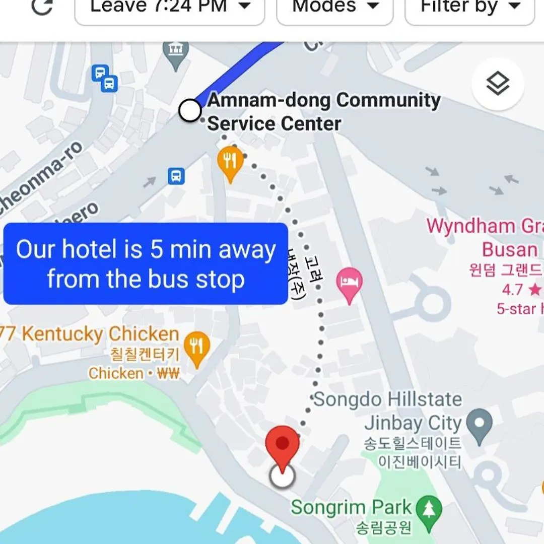 Q5 Hotel Busan Songdo 3*,  Южная Корея